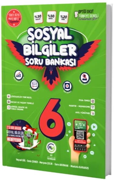Av Yayınları 6. Sınıf Sosyal Bilgiler Soru Bankası ürün görseli 1