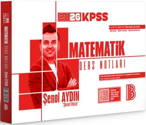 Benim Hocam 2026 KPSS Matematik Ders Notları ürün görseli 1