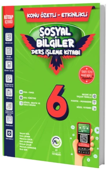 Av Yayınları 6. Sınıf Sosyal Bilgiler Ders İşleme Kitabı ürün görseli 1