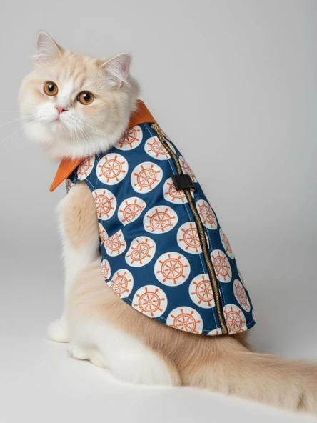 Navigator Kedi Yağmurluk Ceket - Resim 7