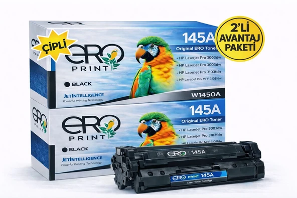 HP LaserJet Pro 3103fdn Çipli Muadil Toner - 1700 Sayfalık - 2'li Avantaj Paket ürün görseli 1