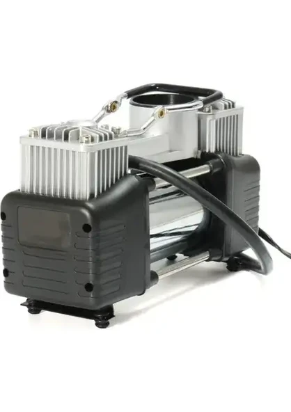Proter pr 265 p2 lastik şişirme kompresörü çift pistonlu 12v 150 psi ürün görseli 1