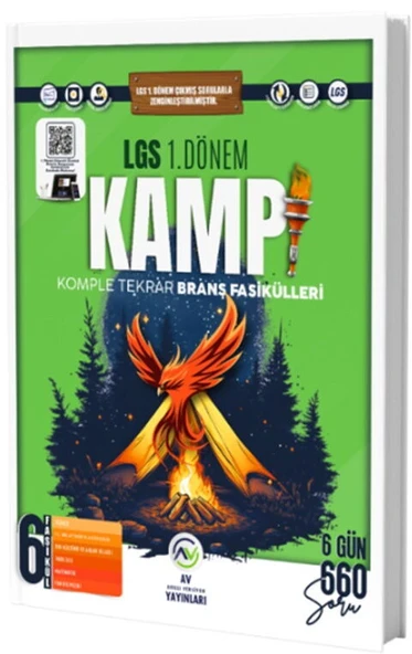 Av Yayınları 8. Sınıf LGS 1. Dönem Kamp Branş Fasikülleri ürün görseli 1