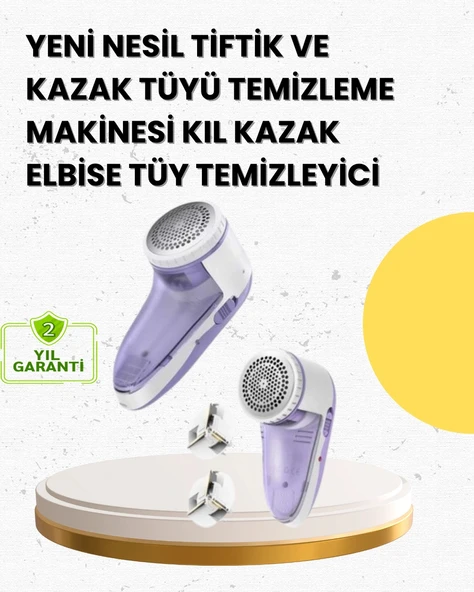 Tiftik ve Tüy Toplama Cihazı – 200ml Hazne, Kompakt Boyut ürün görseli 1