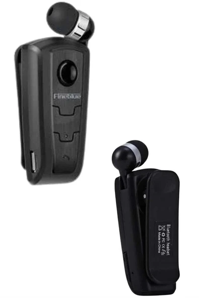 Mikrofonlu Makaralı Bluetooth Kulakiçi Kulaklık Android ve İOS Uyumlu ürün görseli 1