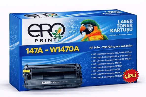 HP LaserJet Enterprise M612dn Çipli Muadil Toner - 25200 Sayfalık ürün görseli 1