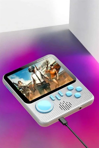 El Atarisi 3.5 inç Ekran Çift Konsol 666 Adet Retro Oyun Gamepad ürün görseli 1