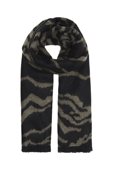 Only Oversize Zebra Desenli Atkı - Kışlık Şal ürün görseli 1