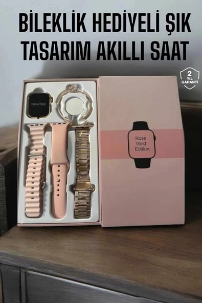 Akıllı Saat Bileklik Hediyeli Uzun Pil Ömrü GPS Takibi ürün görseli 1