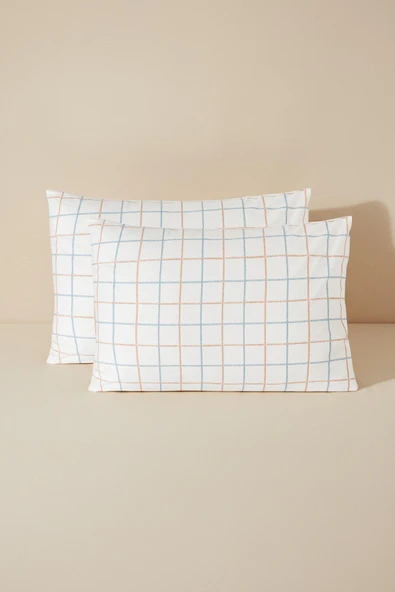 Mix & Match | Vero | %100 Pamuk 2’li Yastık Kılıfı Seti (50x 70cm) ürün görseli 1