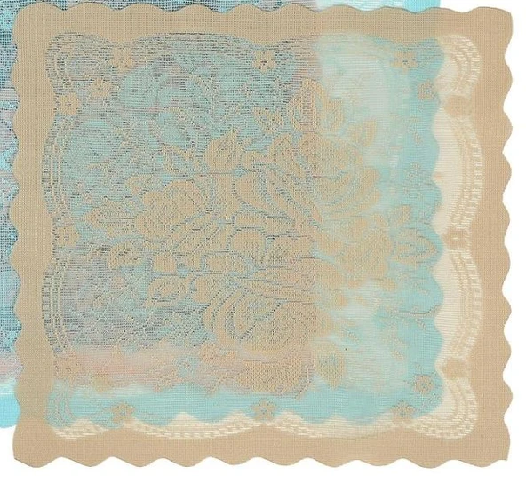 Sultan  Örme Pano Desen Pecete 6 lı Set 30X30 Cappuccıno ürün görseli 1