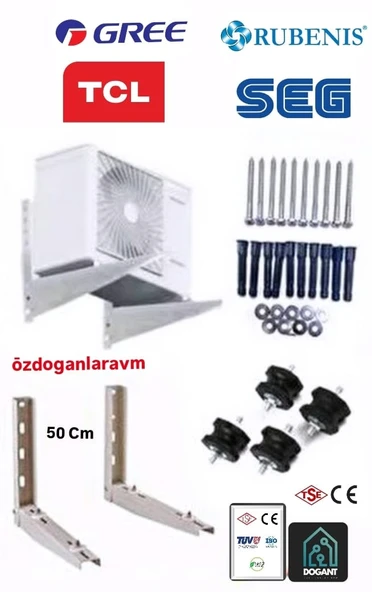 Seg Rubenis Gree Tcl Altus Klima Ayak ve Tokoz Seti ürün görseli 1
