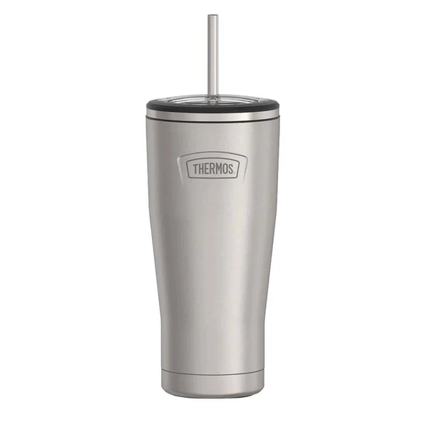 Thermos Icon IS111 0,71L Cold Tumbler Matte Stainless Steel ürün görseli 1