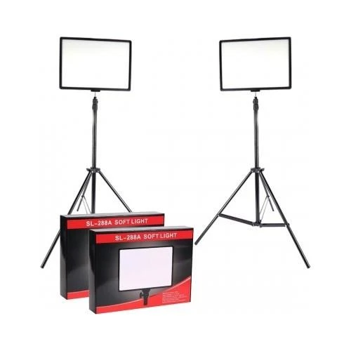 Pdx SL-288A Soft Led 2'li Işık Seti - Ayaklı Kit ürün görseli 1
