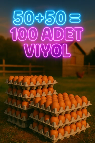 Kalite Meraklıları Extra Kalite 30'lu Yumurta viyolü 100 Adet yumurta kutusu mukavva organizer ürün görseli 1