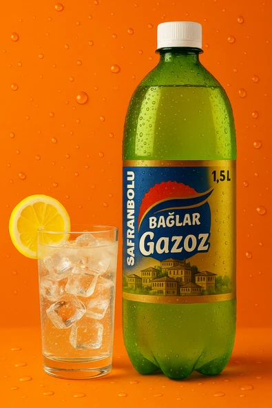 Bağlar Geleneksel Lezzet Safranbolu Gazozu 1,5 lt ürün görseli 1