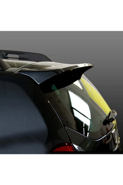 ROAL TUNİNGDacia Duster Cam Üstü Spoiler - Spoyler Boyalı Parlak Siyah 2010-2017 ürün görseli 1