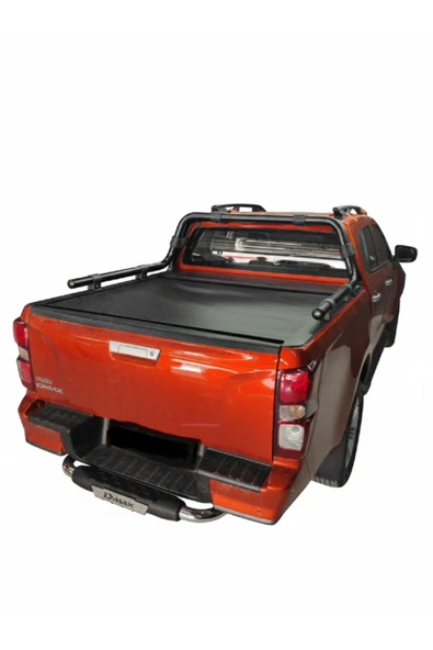 ROAL TUNİNGIsuzu D-Max Uyumlu Ağır Hizmet Çelik Arka Tampon Koruma Demiri Darbe Emici Off-Road Koruma (Tüm Modeller) ürün görseli 1