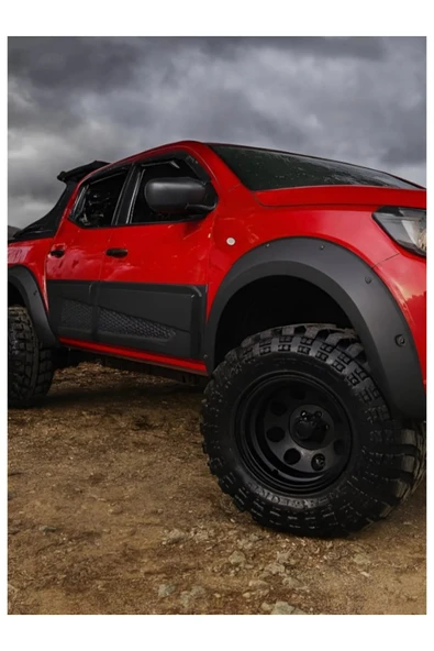 ROAL TUNİNG2015+NİSSAN NAVARA NP300 JUMBO KAPI GÖVDE KAPLAMA KABARTMA KORUMA ürün görseli 1