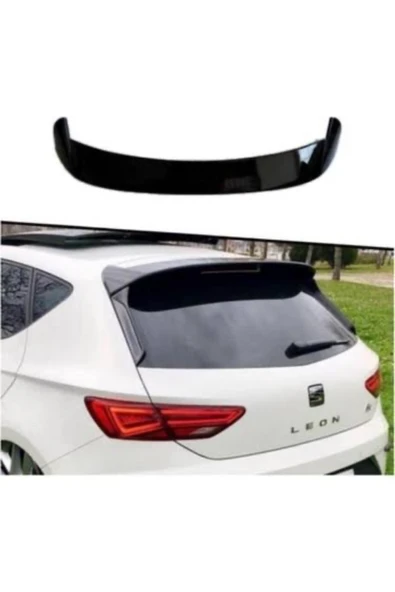ROAL TUNİNGSeat Leon 2013+ Parlak Siyah Bagaj Spoileri ürün görseli 1