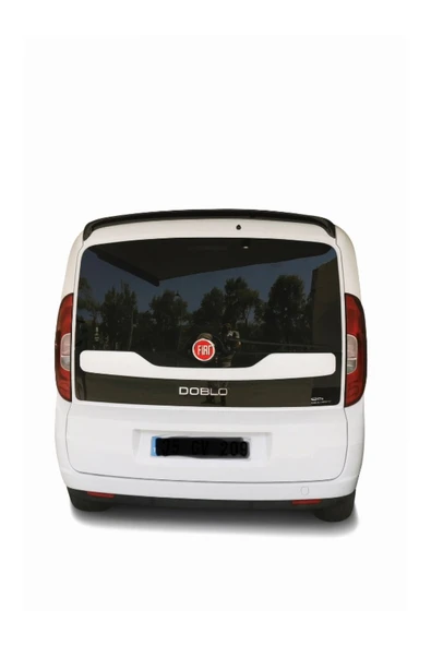 ROAL TUNİNG2015+FİAT DOBLO ARKA TAVAN CAM ÜSTÜ SPOİLER PARLAK SİYAH PLASTİK ürün görseli 1