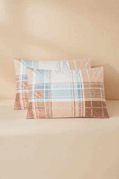 Mix & Match | Milo | %100 Pamuk 2’li Yastık Kılıfı Seti (50x70cm) ürün görseli 1
