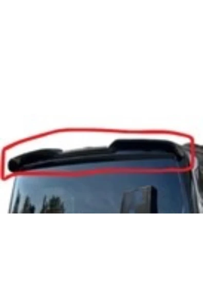 ROAL TUNİNGT7-CUSTOM UYUMLU YARASA PLASTİK PARLAK SİYAH BOYALI SPOİLER ürün görseli 1