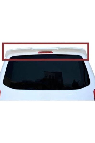 ROAL TUNİNGFiat Ulysse Uyumlu Tavan Spoiler (Tek Arka Kapı) - Parlak Beyaz Boyalı ABS Plastik Sportif Görünüm ürün görseli 1