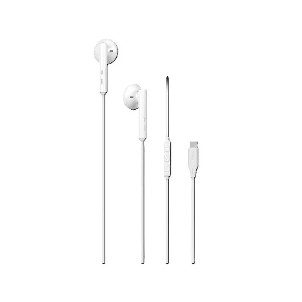 Ttec Rio 2 USB-C Stereo Mikrofonlu Kulakiçi Kulaklık Beyaz 2KMM14B ürün görseli 1