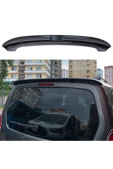 ROAL TUNİNGFiat Doblo / Citroen Berlingo / Peugeot Rifter / Opel Combo Yarasa Spoiler Parlak Siyah (Piano Black) Birebir Uyumlu ürün görseli 1