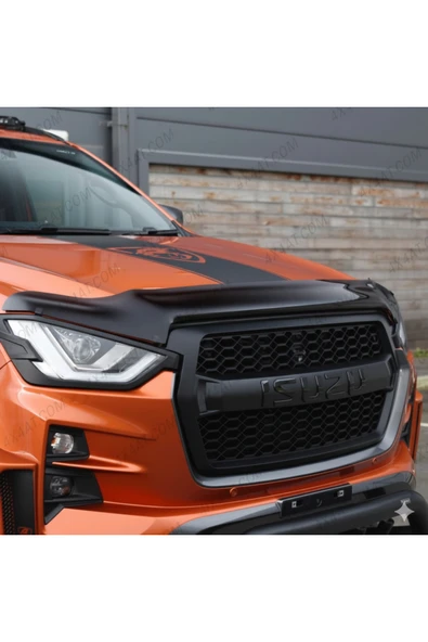 ROAL TUNİNGIsuzu D-Max Uyumlu Ön Far Koruma Çerçeve Seti Mat Siyah ABS Plastik Off-Road Aksesuar (2021 ve Üzeri) ürün görseli 1