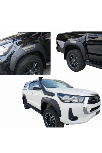 ROAL TUNİNGToyota Hilux 2021+ Birebir İthal Uyumlu Çamurluk Dodik Seti ürün görseli 1