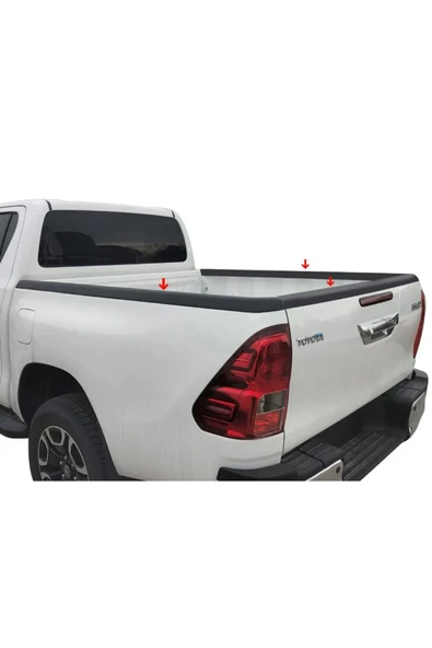 ROAL TUNİNGTÜRKMEN Toyota Hilux Kasa Kenar Koruma Set Abs 3 Parça 2015-2020 Arası uyumludur ürün görseli 1