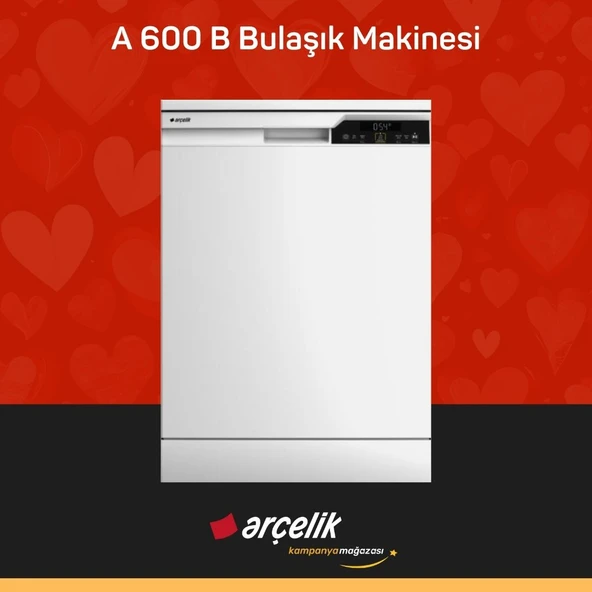 ARÇELİK A 600 B Star Serisi Solo Bulaşık Makinesi ürün görseli 1