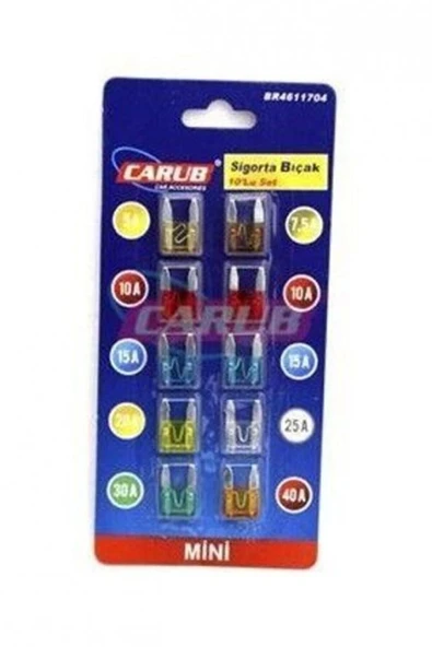 İtibar Bıçak Sigorta Seti Mini Boy 10 Lu Set ürün görseli 1