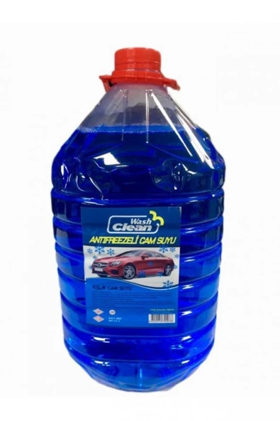 İtibar Wash Clean Antifrizli Şampuanlı Kışlık Silecek Cam Suyu -30 Derece 5 Lt ürün görseli 1