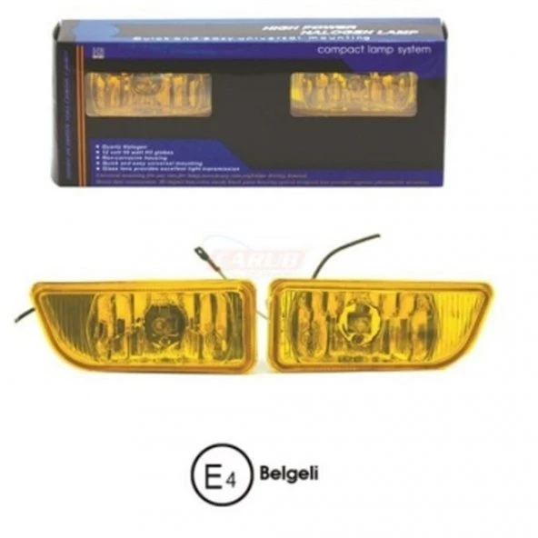 İtibar 12V SIS LAMBASI AMPULLU (SARI CAM) TOYOTA COROLLA 1993-1998 ürün görseli 1