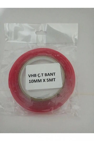 İtibar Silikonlu Çift Taraflı Montaj Bandı10mmx5mm ürün görseli 1