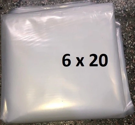 ABK PLASTİK Şeffaf Sera Naylon 6 x 20 ürün görseli 1