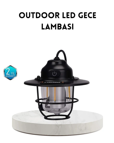 Outdoor Retro Kamp Işığı Uzun Ömürlü Pil Taşınabilir Suya Dayanıklı ürün görseli 1