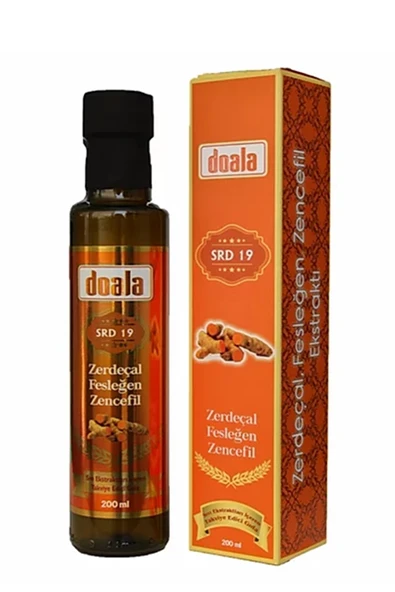 Doala Srd 19 Zerdeçal Fesleğen Zencefil Sıvı Ekstraktı ürün görseli 1