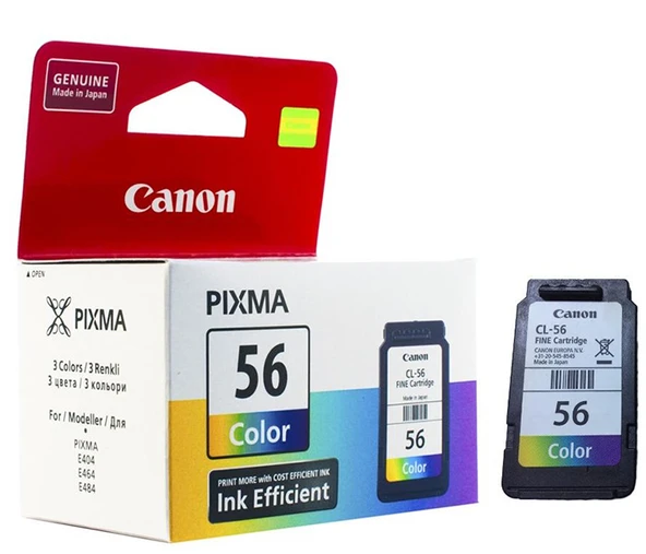Canon CL-56 (E204/E304/E3140/E3340/E3440/E3640/E404/E414/E464/E474/E484/E4240) Orjinal Renkli Kartuşu ürün görseli 1