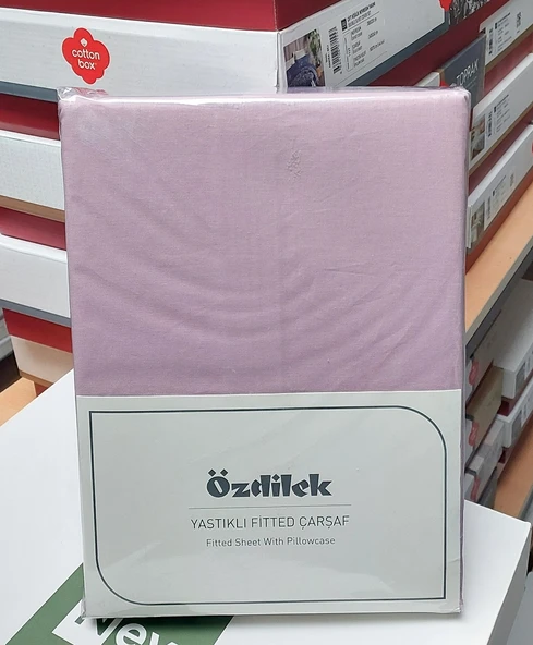 Özdilek Colourist Fitted Lastikli Çift Kişilik Çarşaf Seti (160x200)-Rose ürün görseli 1