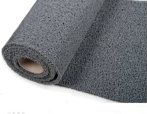 ABK PLASTİK Abk Kıvırcık Gri Paspas 120  cm Kaymaz Yolluk Kaydırmaz Halı ürün görseli 1