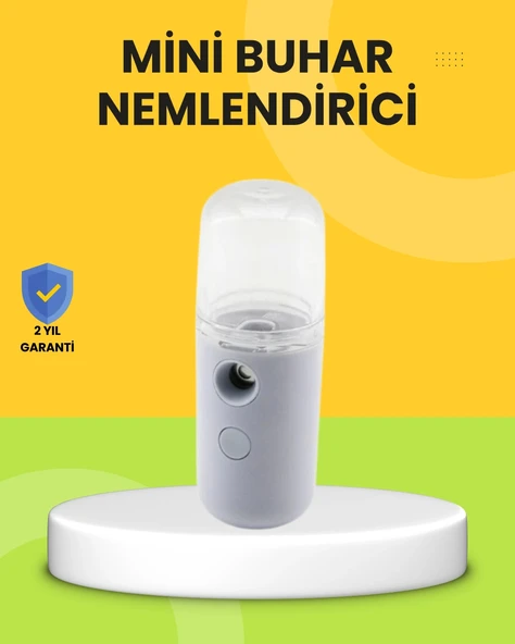 Kablosuz Şarjlı Buharlı Nemlendirici – Enerji Tasarruflu Taşınabilir Cilt Bakım Cihazı ürün görseli 1
