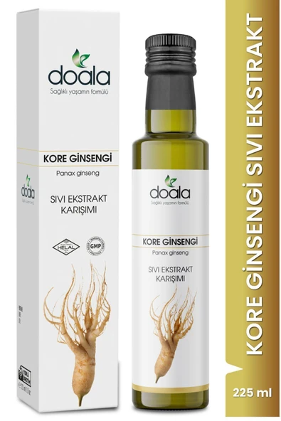 Doala Kore Ginsengi Sıvı Ekstrakt 225 ml ürün görseli 1