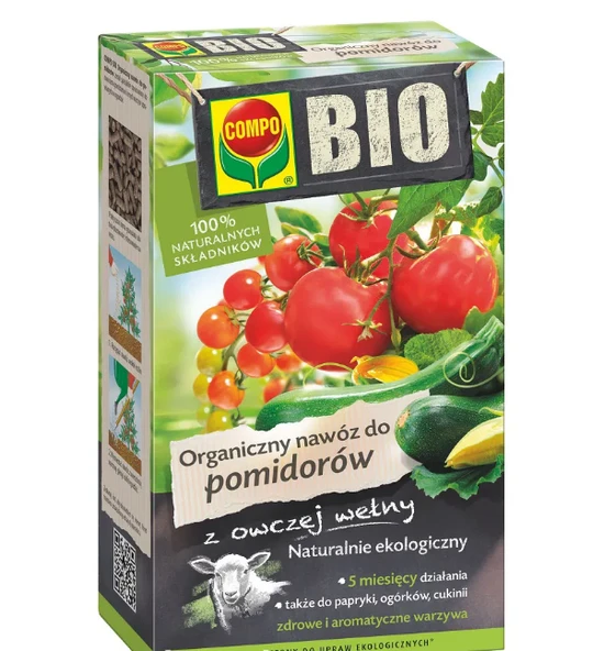 20297 COMPO BIO DOMATES VE SEBZE İÇİN GÜBRE750GR ürün görseli 1