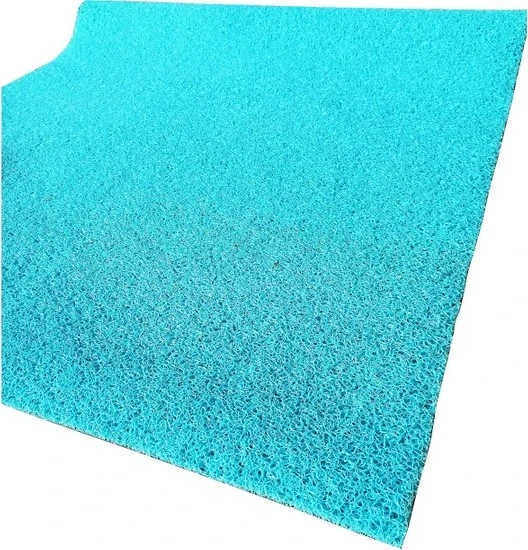 ABK PLASTİK Abk Kıvırcık Turkuaz Paspas 120  cm Kaymaz Yolluk Kaydırmaz Halı ürün görseli 1