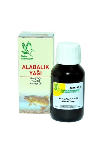 Doğan Baharatçılık Alabalık Yağı 50cc Doğal Masaj Yağı Trout Oil ürün görseli 1