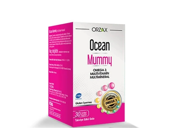 Orzax Ocean Mummy 30 Kapsül ürün görseli 1